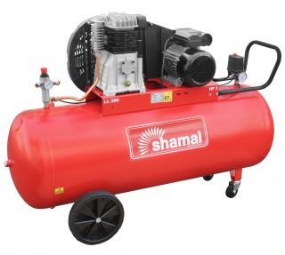 Piston compressor Shamal CM 390/200 SB38C 2.2kW 230V
