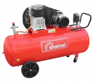 Piston compressor Shamal CT 390/200 SB38C 400V 2.2 kW